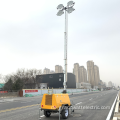 4 x 1000W Mobile Light Tower Trailer